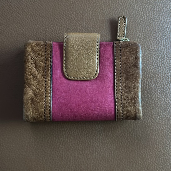 Fossil leather trifold long live vintage wallet - Picture 2 of 8